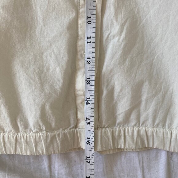 ✨  Sea NY Puff Sleeve Blouse – Ivory Cotton, Size S - Picture 11 of 11